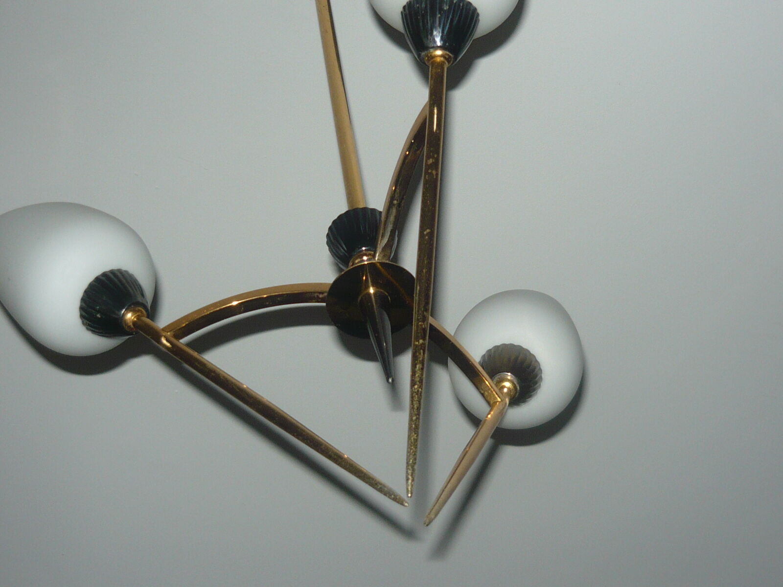 Chandelier vintage 3 fires