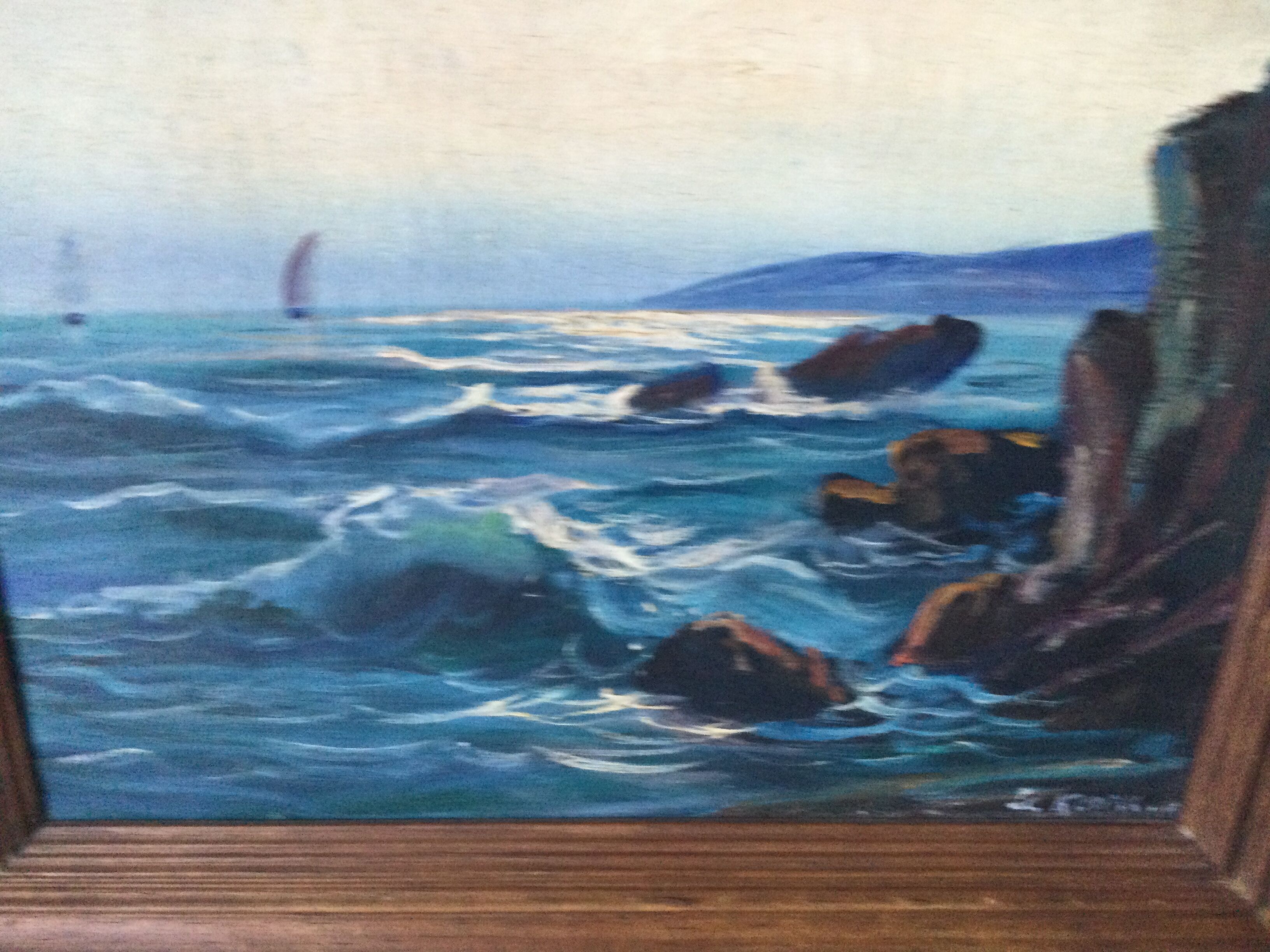 Marine signed Le Kerrec