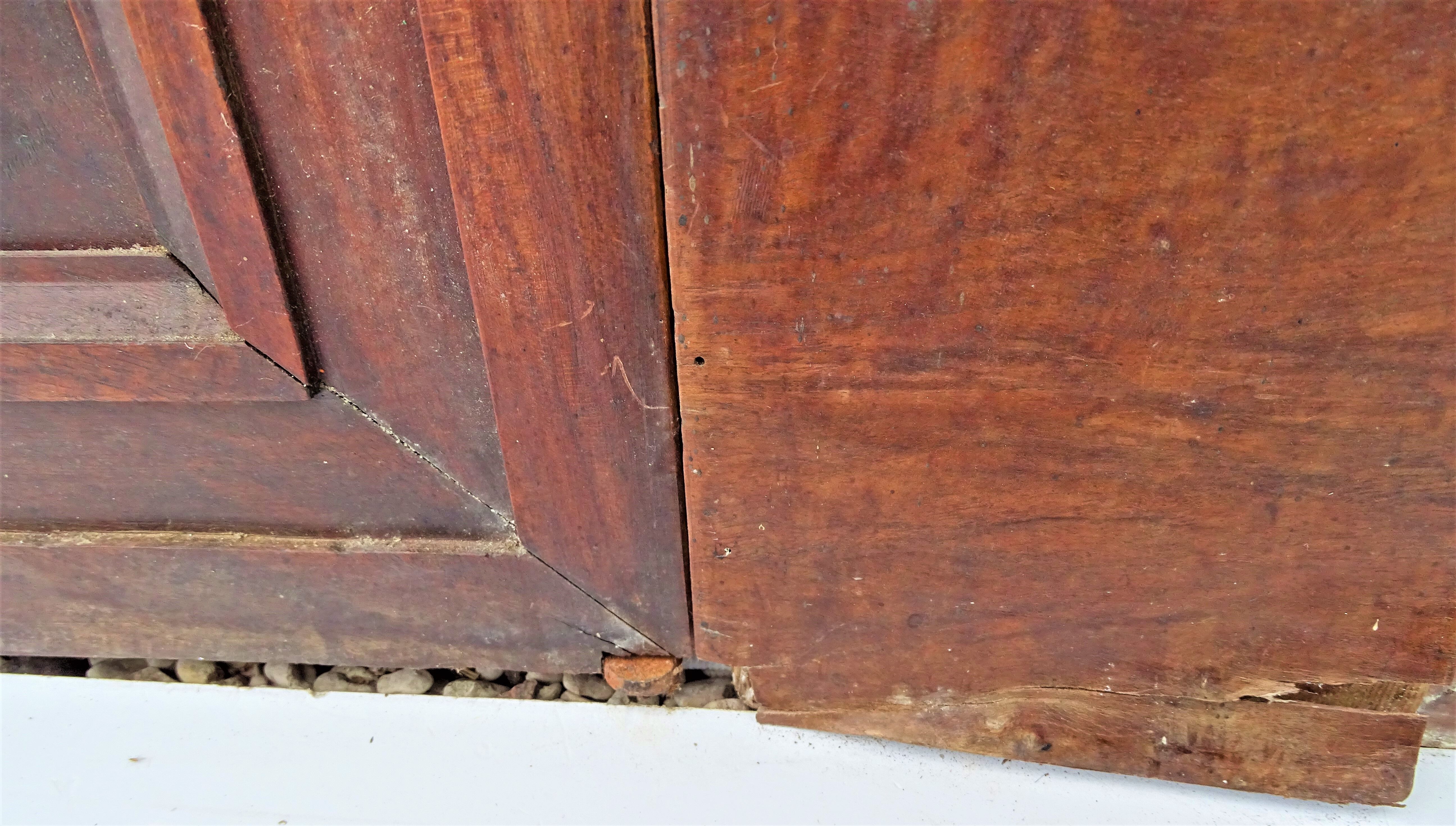 Pair of antique cabinet doors