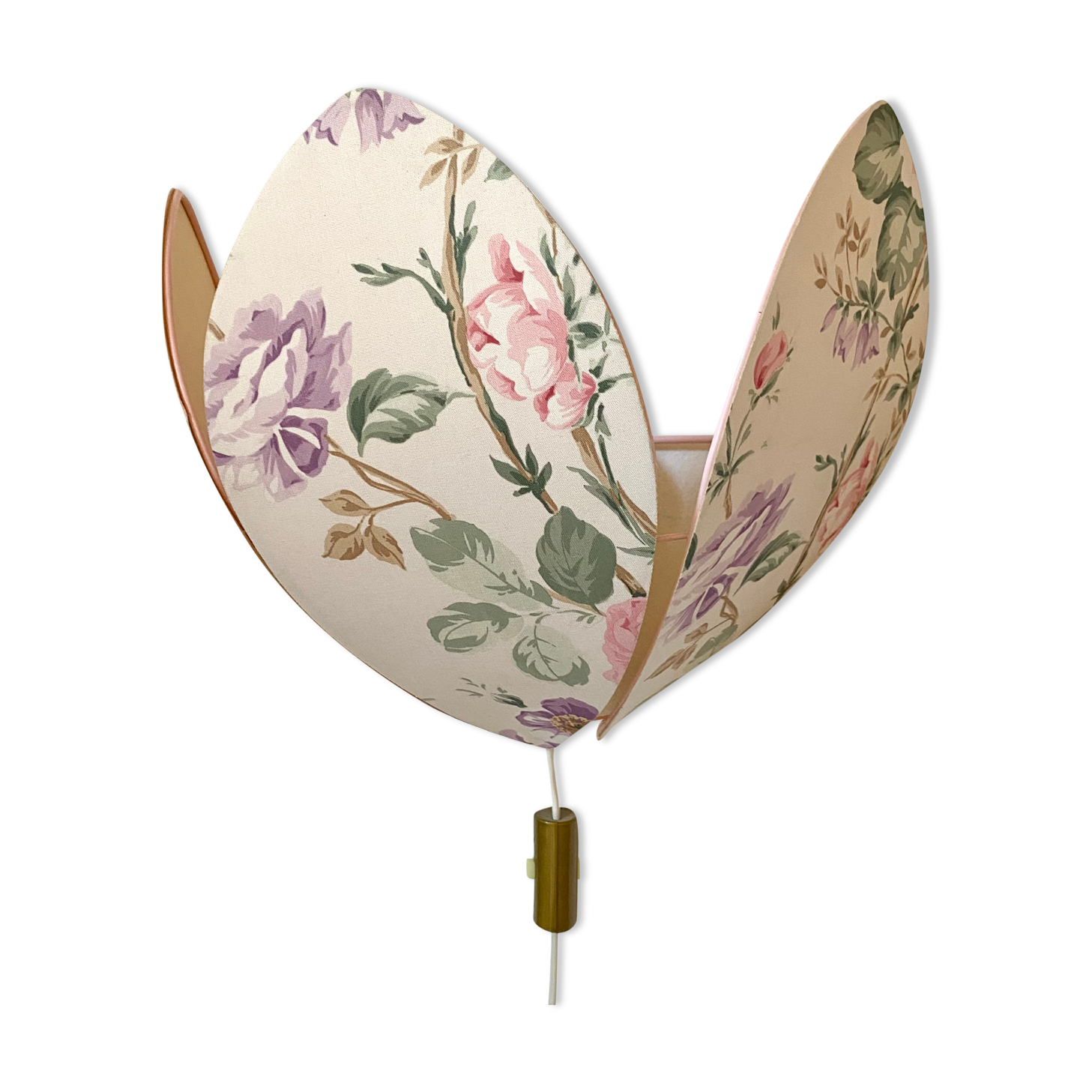 Vintage wall lamp petals