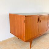 Scandinavian teak line buffet