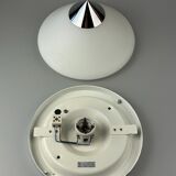 60s 70s ceiling lamp or wall lamp by Limburg Leuchten Germany glass chrome