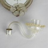 Murano candlestick sconces 1940