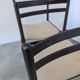 Ensemble de 6 chaises de salle à manger en bois de hêtre vintage / Style scandinave des années 50