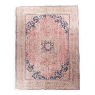 9x12 Peach Pink Persian Rug, 290x370Cm