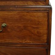 Antique mahogany commode, George III style, 19th century.