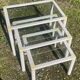 Set of 3 nesting tables from the 1970s.