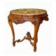 Louis XV Style Walnut Pedestal Table