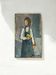 Oil on canvas "Young Girl with Fruit" 20th century, signed