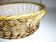 Sarreguemine ceramic cake dish imitating braided basket