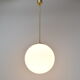 Mid-century Glass Pendant/Kamenicky Senov,1960
