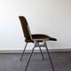 Set of 4 DSC 106 chairs by Giancarlo Piretti for Castelli, Italy, 70s