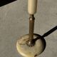 Marble and brass standing ashtray H74 D17