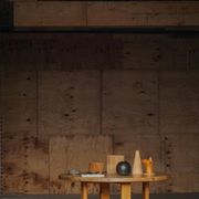 Round table in pine by Roland Wilhelmsson, mid-20th century.