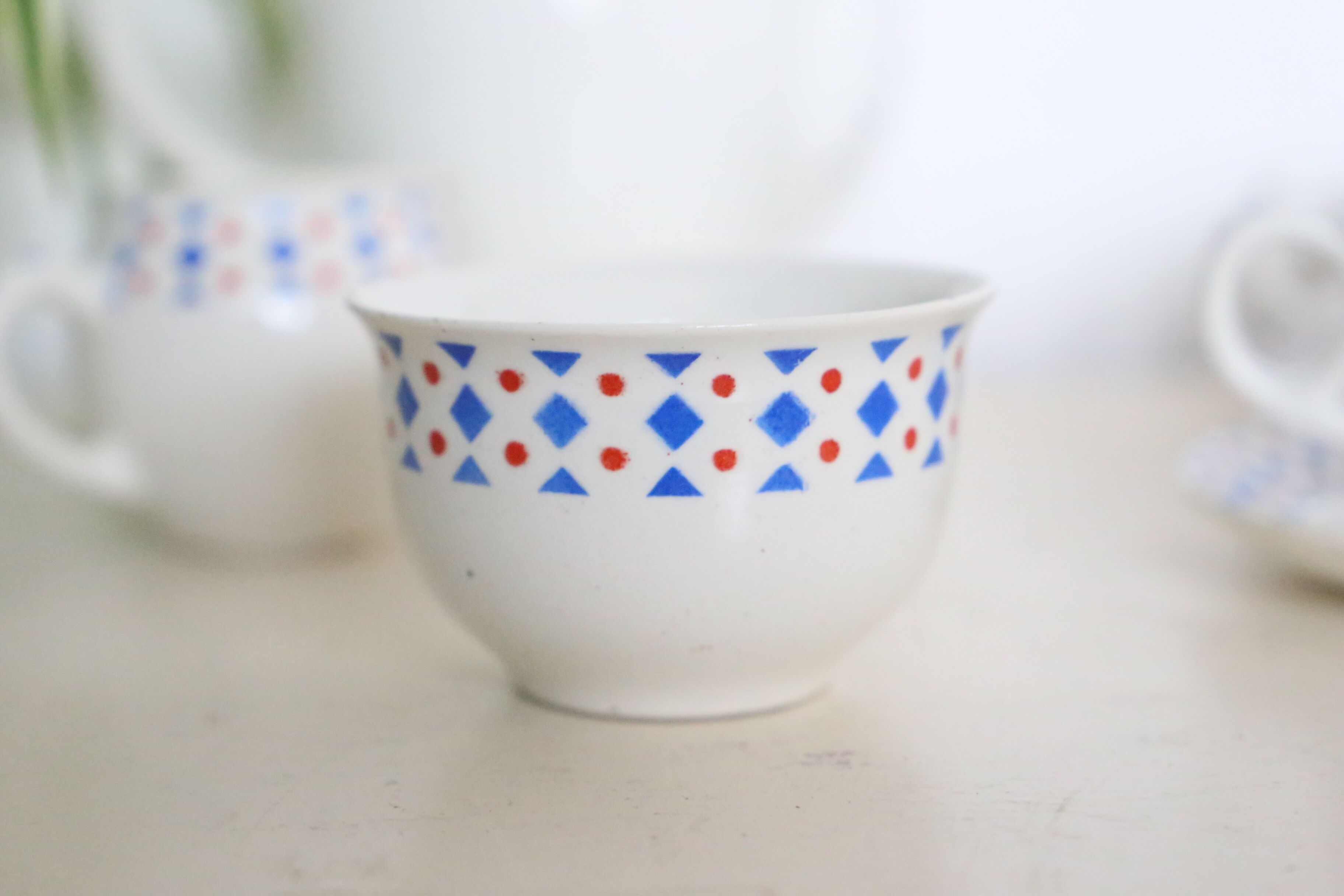 Coffee/tea service for children, 1940 , Imperial Manufacture Royale Boch, Belgium