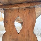 Monastery-style farmhouse table, pine, 210cm