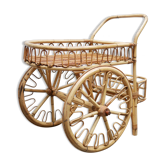 Vintage rattan wheel service