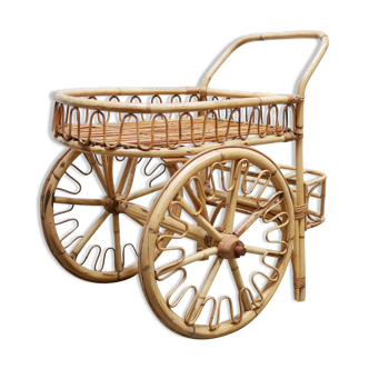 Vintage rattan wheel service