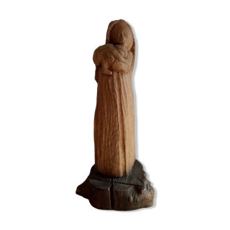 Wooden sculpture