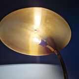 Lampe de bureau Bauhaus en laiton, Egon Hillebrand, 1930