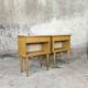 Paire de chevets vintage