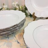 6 Seltmann Weiden Bavaria soup plates, Theresia model