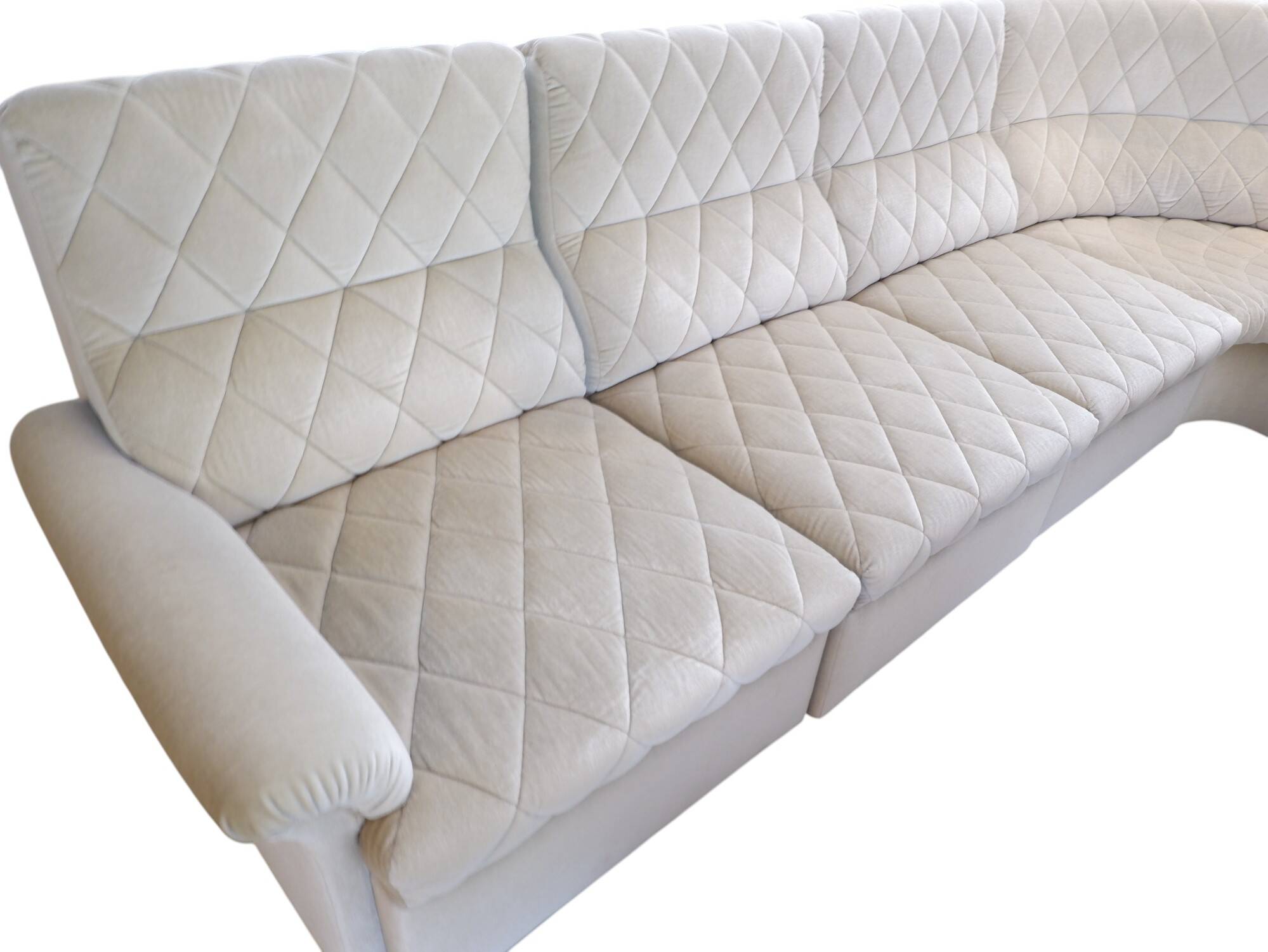 1970s vintage modular corner sofa