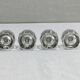Boulenger – 4 Salt Cellars In Sterling Silver “