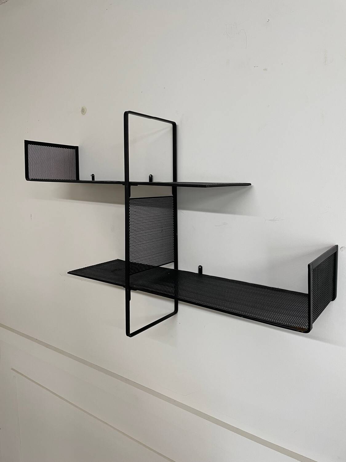 Wall shelf, 1956, Mathieu MATEGOT, perforated sheet metal