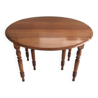 Round modular cabinetmaker's table 1970-80