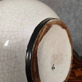 Large Art Deco period vase: Cracked ceramic print