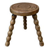 Vintage tripod stool