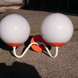 Double globes sconce from the 70s