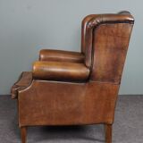 Sheepskin armchair
