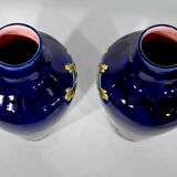 Pair of ceramic vases - art nouveau - 1900