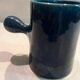 Pot à lait en céramique bleue
