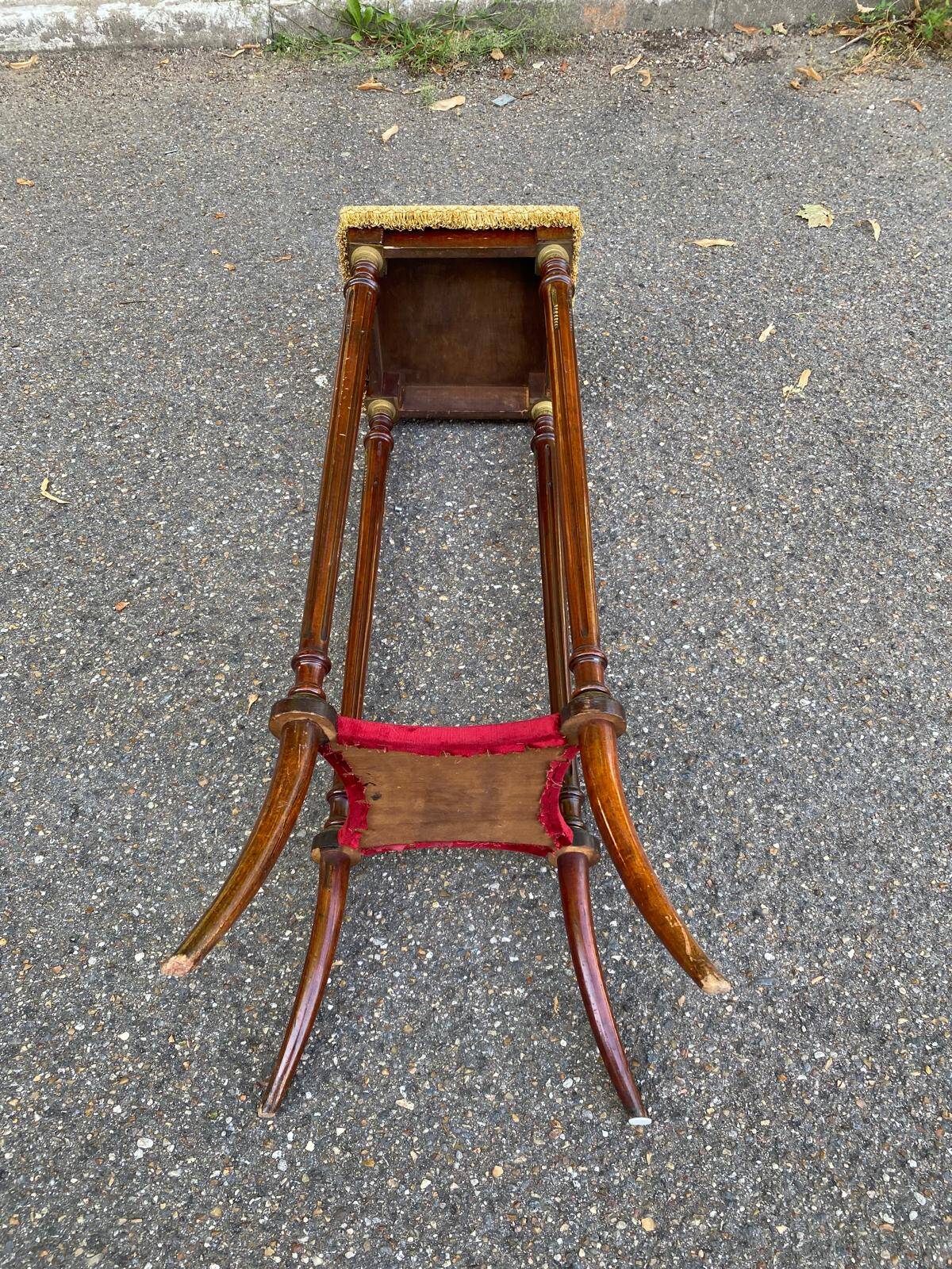 Louis XVI and Napoléon III stool from the 19th century.