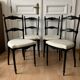 4 Napoleon III flying chairs