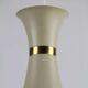 Light Grey Metal Pendant Lamp – Diabolo Shape, Scandinavia, 1960s