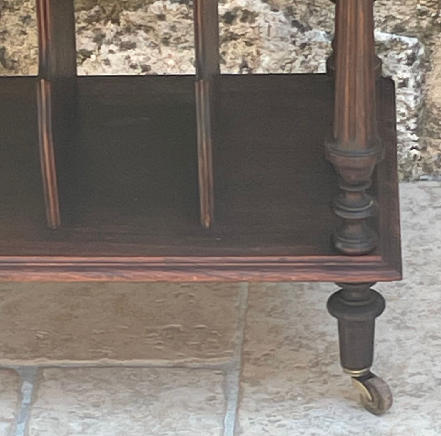 Napoleon III Style Mahogany Music Cabinet