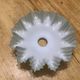 Opaline moulded lampshade for suspension or oil lamp