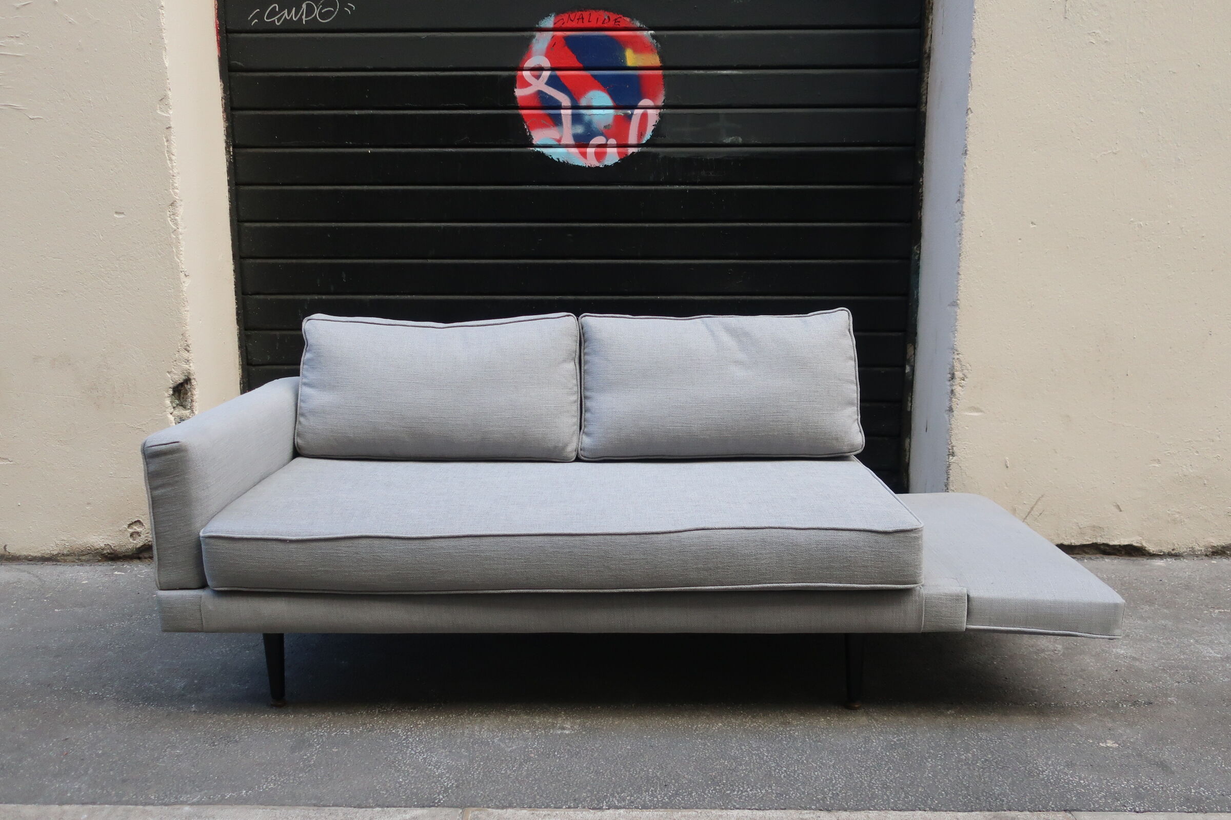 Sofa two-seater convertible 60 years