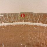 Large glass bowl by Tapio Wirkkala for Iittala, Finland, 1960s.