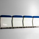 Modular "Amanta 24" sofa by Mario Bellini in premium cobalt blue, Italy 1975