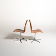 “Oxford” chairs by Arne Jacobsen for Fritz Hansen, 1969