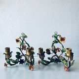 Pair of Italian wall lights