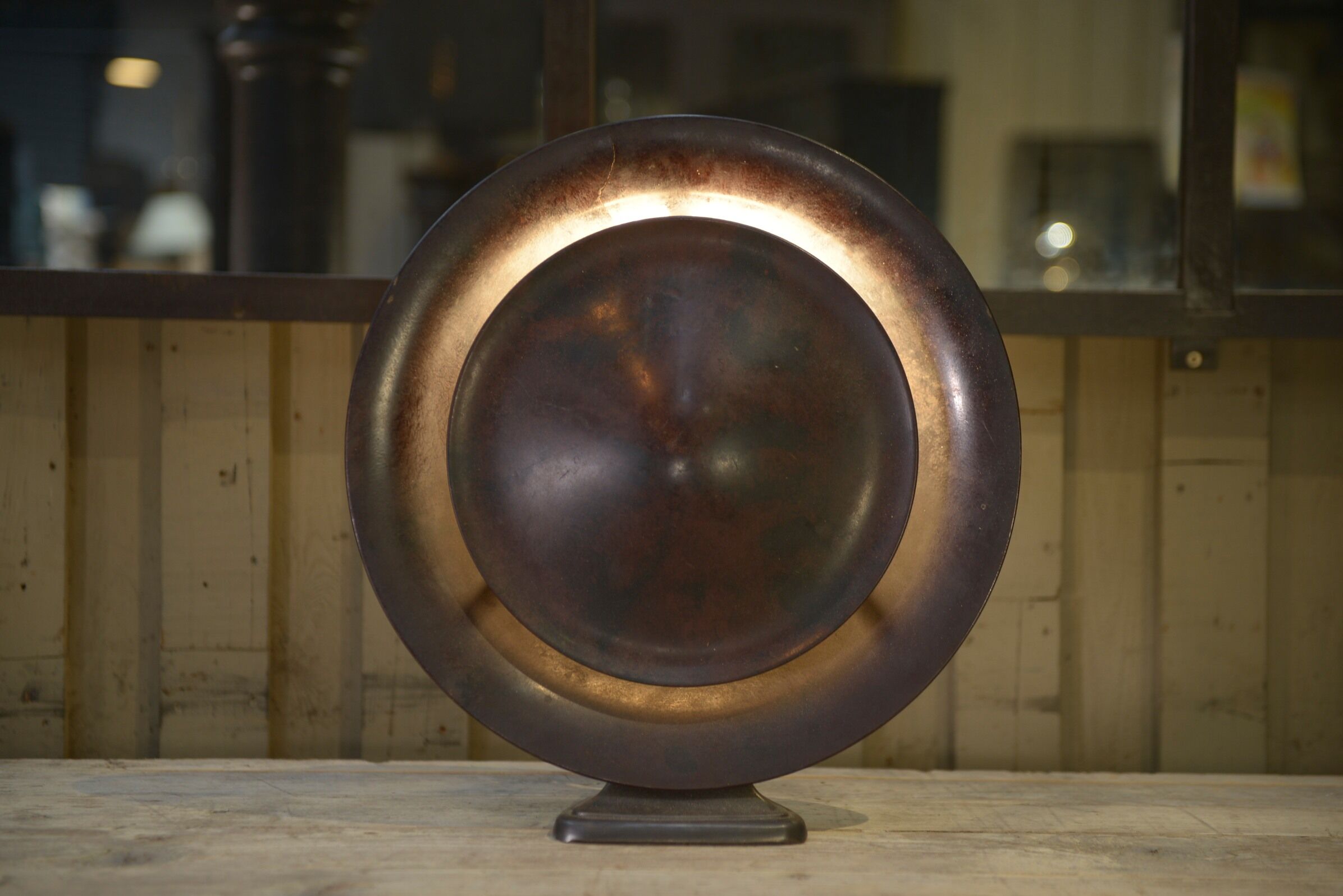 Haut parleur Philips Bakélite 1930 en lampe de table