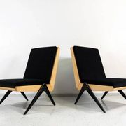 Modernist Chairs, Type 1312 By Slupskie Furniture Factory, Poland, 1960s