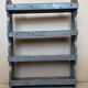 Antique wall shelf