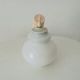 Vintage opaline pendant lamp